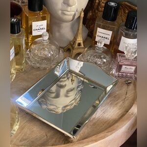 Valentina mirrored jewelry tray